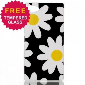 Casing Motif Sony Xperia Z5 Compact – Jelly Softcase Motif Bunga White Daisy (Kode: XY032)